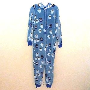 Munki Munki Fleece Hoodie Onesie Small - Excellent Condition